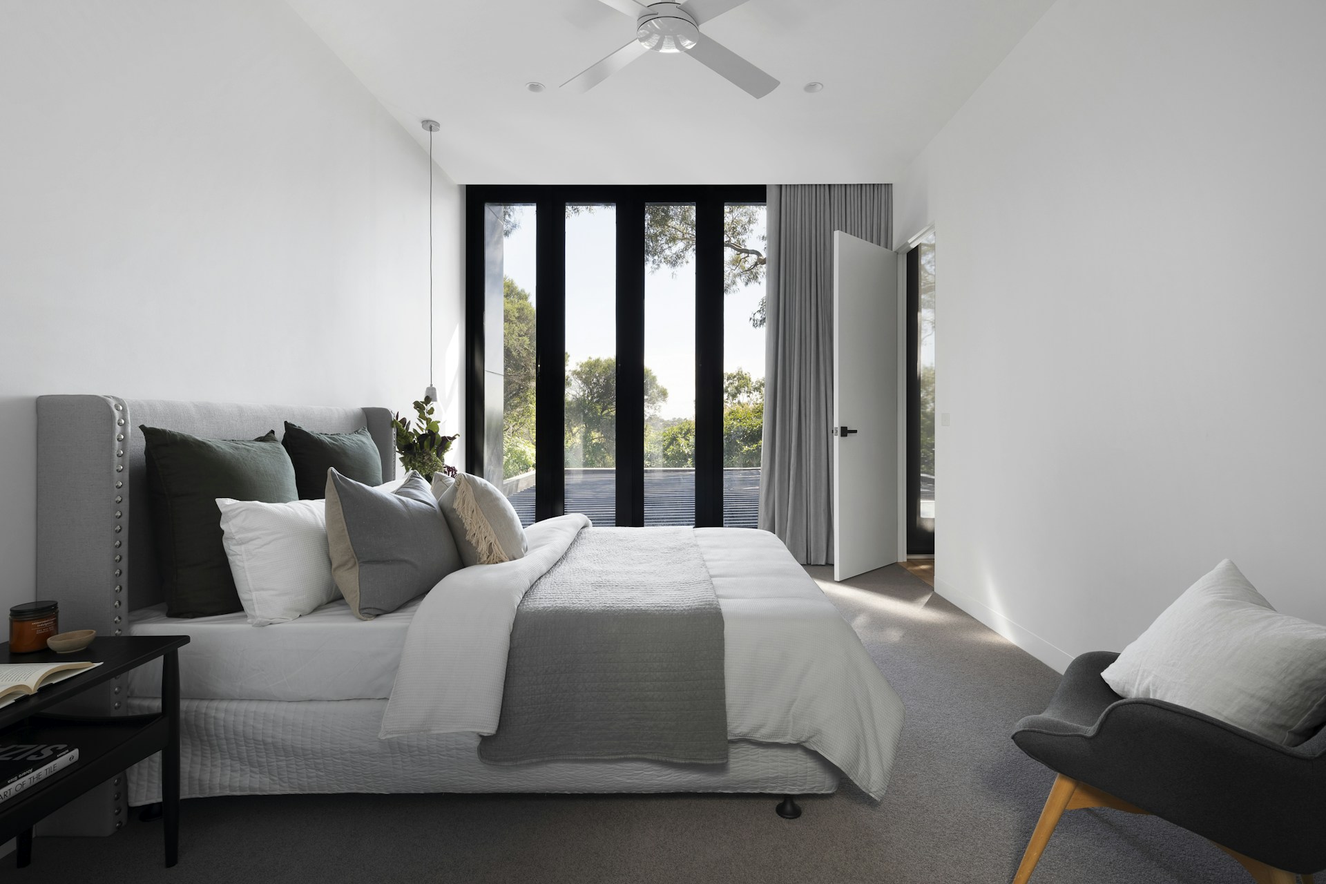 Warm interior studio atmosphere